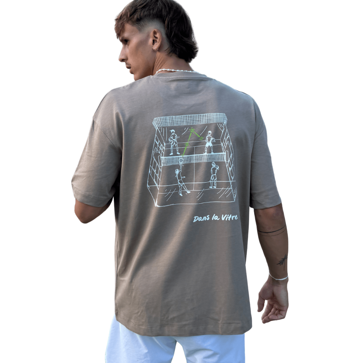 T-shirt "Dans la vitre"