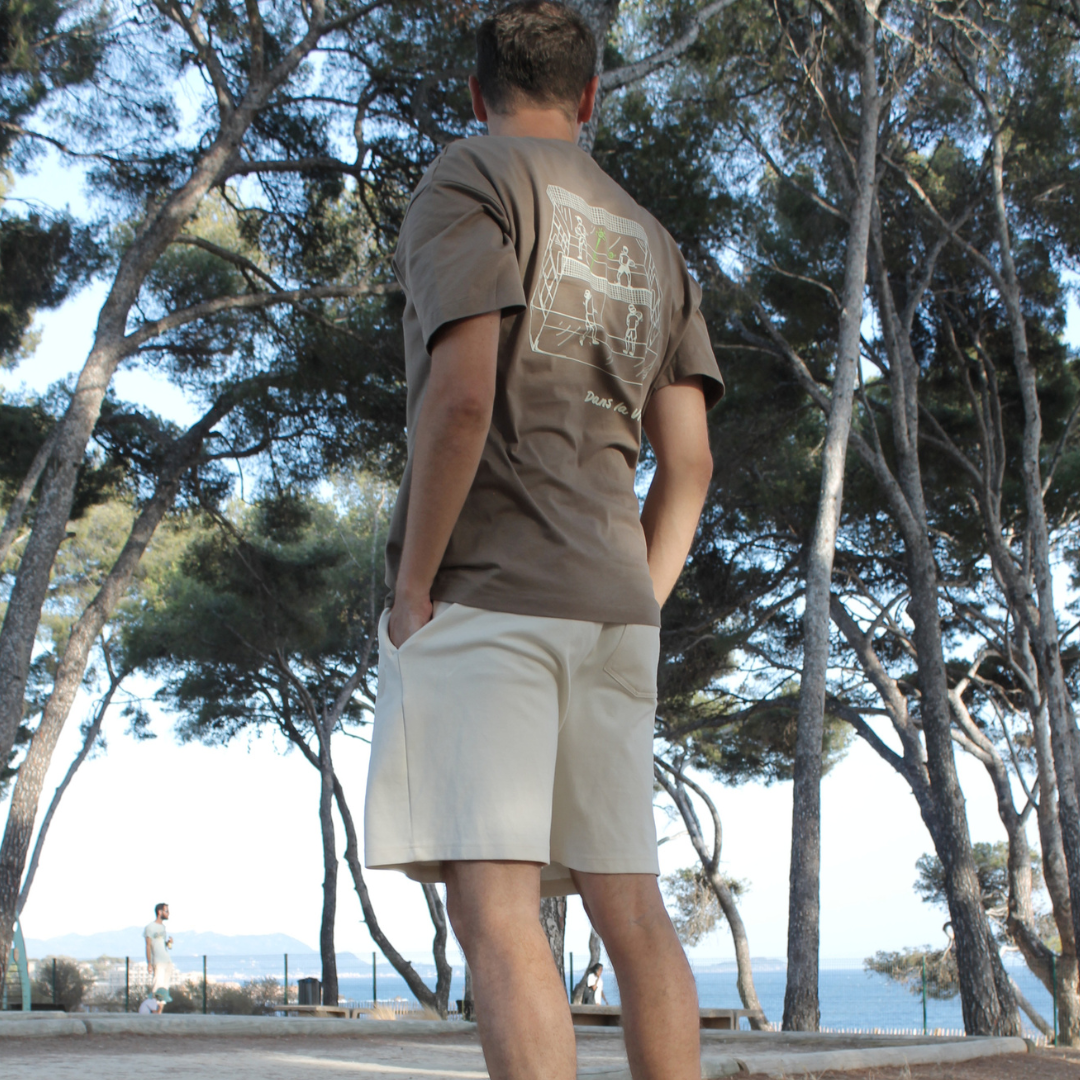 T-shirt "Dans la vitre"