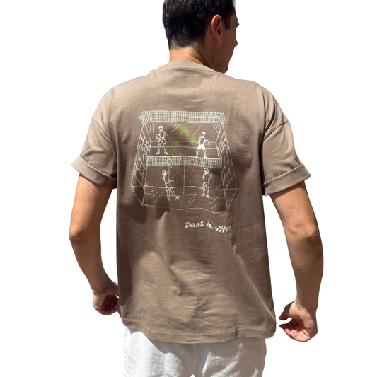 T-shirt "Dans la vitre"